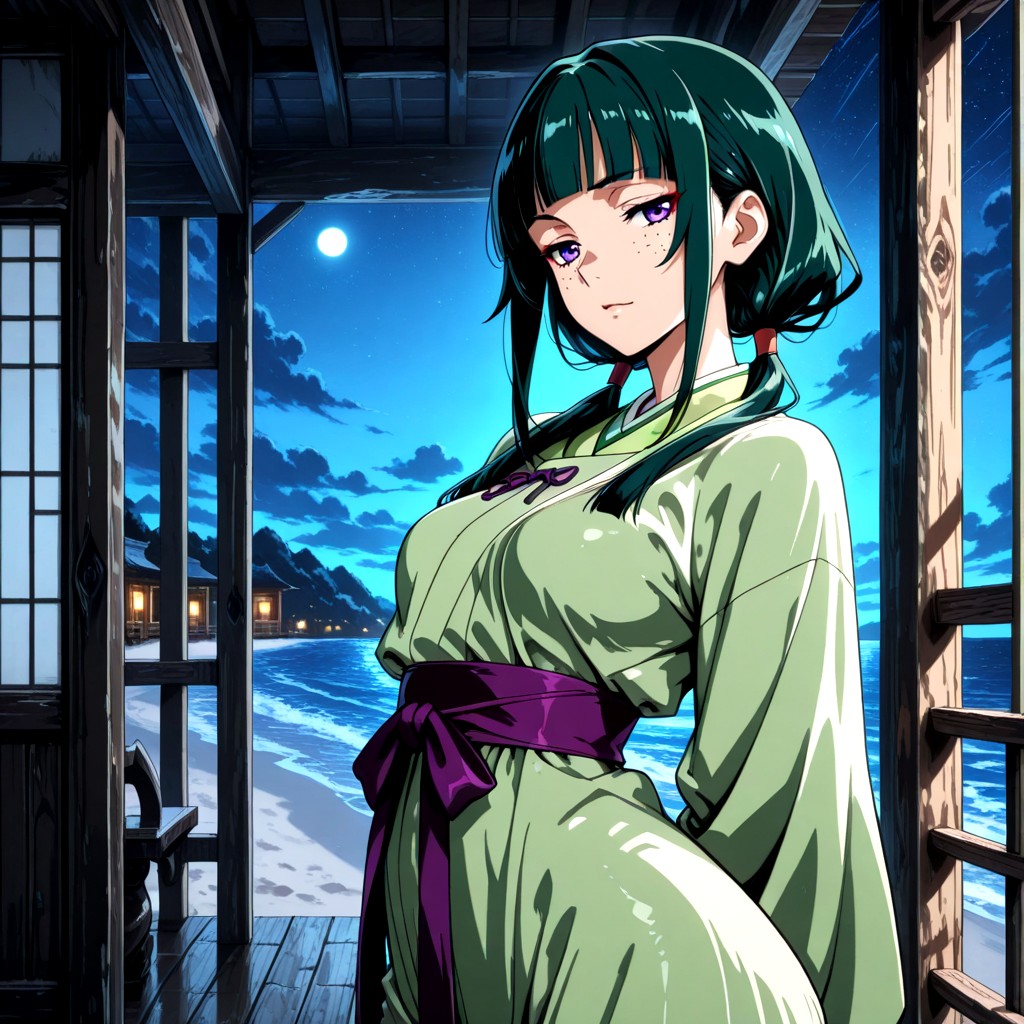 Low Twintails, Blunt Bangs, Wispy Bangs Hentai AI Porn