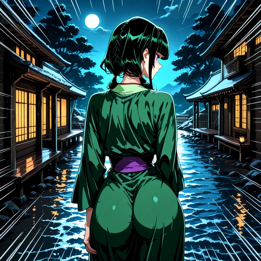 Low Twintails, Very Compact Breasts, Ultra-detailed Hentai AI Porn