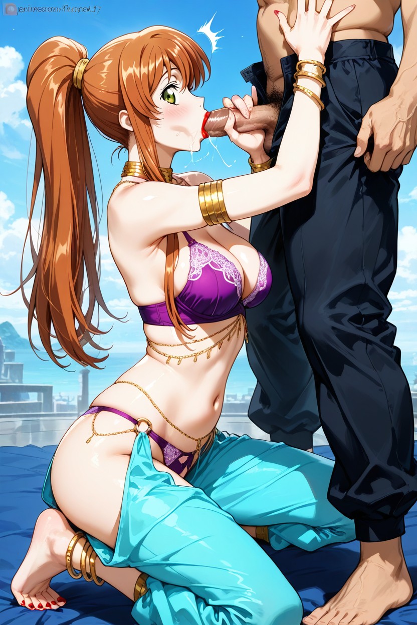 Skinny, Seductive, Big Breasts Hentai AI Porn