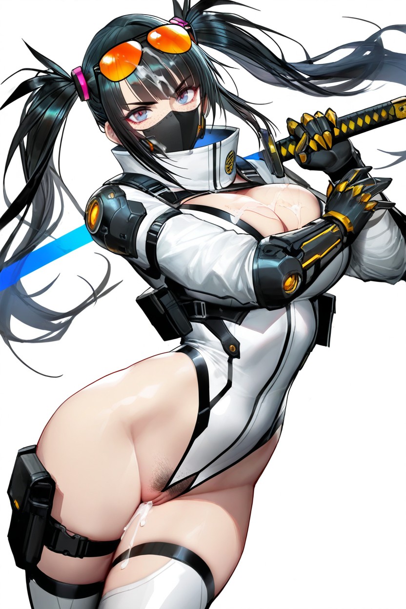 Massive Breast, Solo Woman, Cute Hentai AI Porn