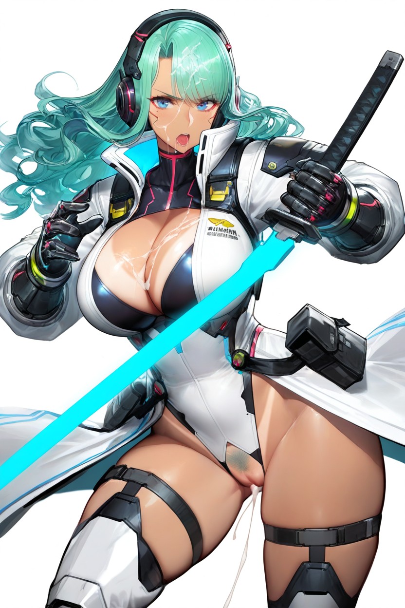High Utility, Back Armor, Looking At Viewer Hentai AI Porn
