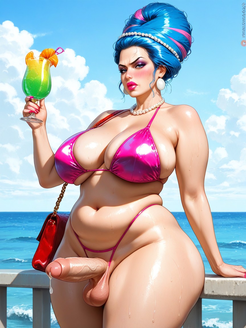 Wide Hips, Futanari, Milf Hentai AI Porn