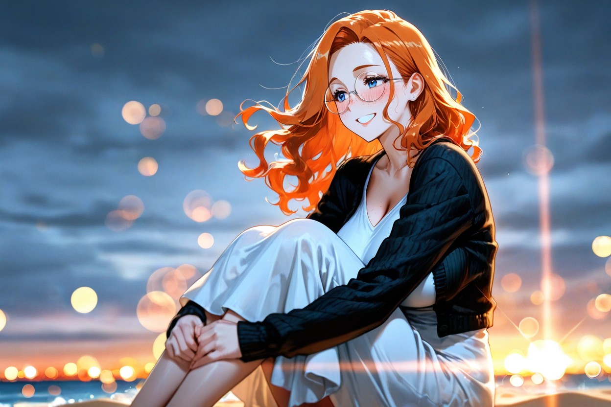 Volumetric Lighting, Long Ginger Hair, Mm Hentai AI Porn