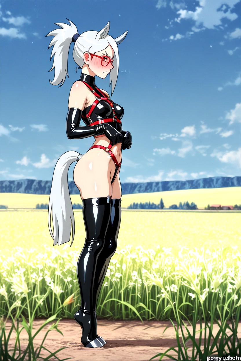 Side View, Sarada Uchiha, Disney Art Style Hentai AI Porn