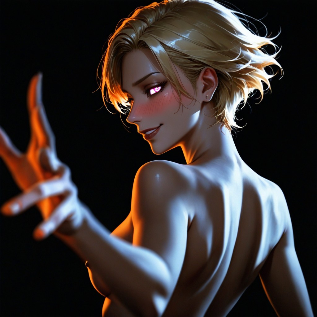 Moody Atmosphere, Small Breasts, Naked Hentai AI Porn