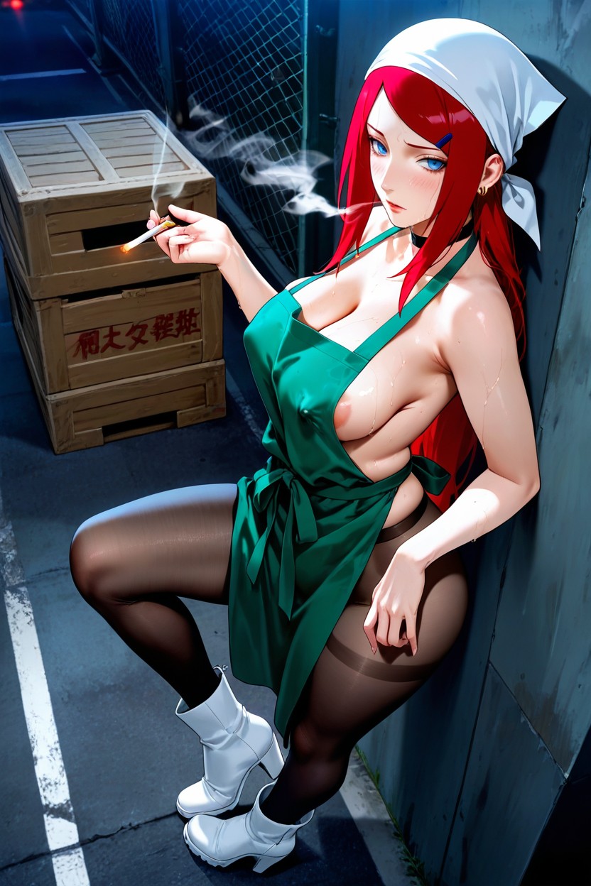 Perky Breast, Dark, Naked Hentai AI Porn