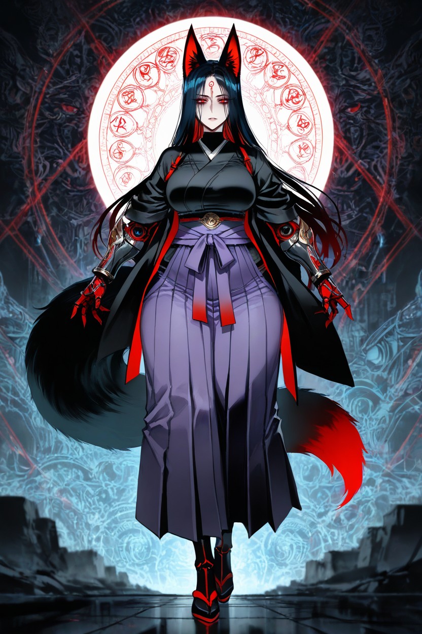 Very Detailed Illustration, Ultra Detailed, Fox Ears Hentai AI Porn