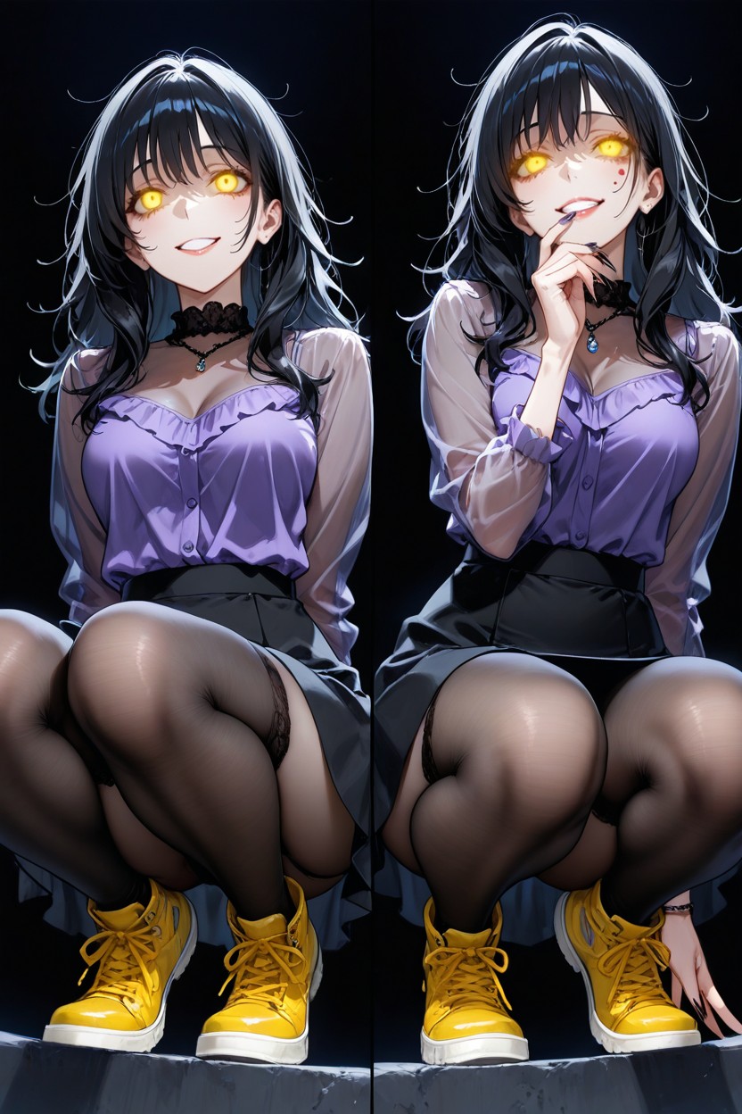 Blusa, Pubic Hair, Multiple Views Hentai IA