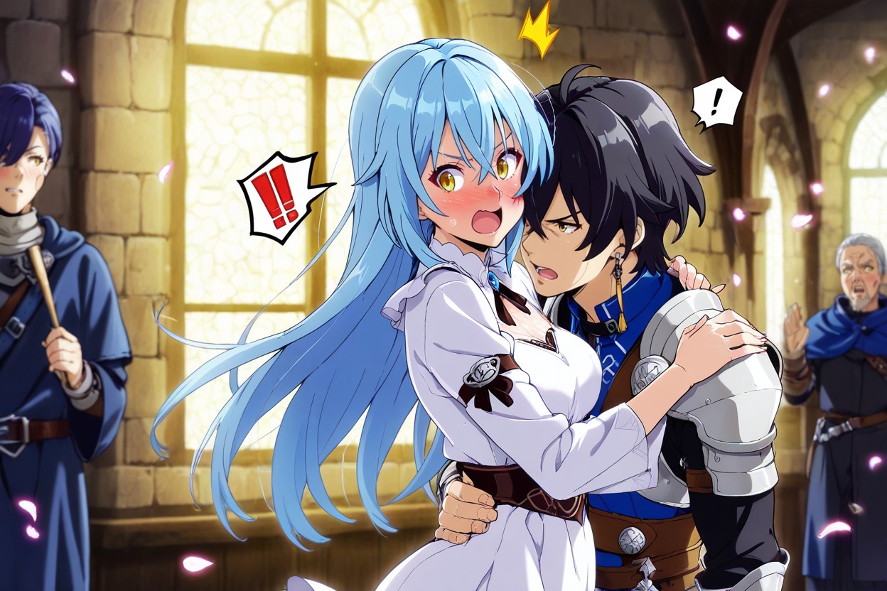 And Charismatic, Day, Open Mouth Hentai IA