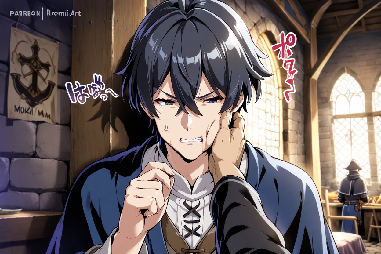 In Medieval Castle, Sound Effect, No Female Character Porno IA Hentai