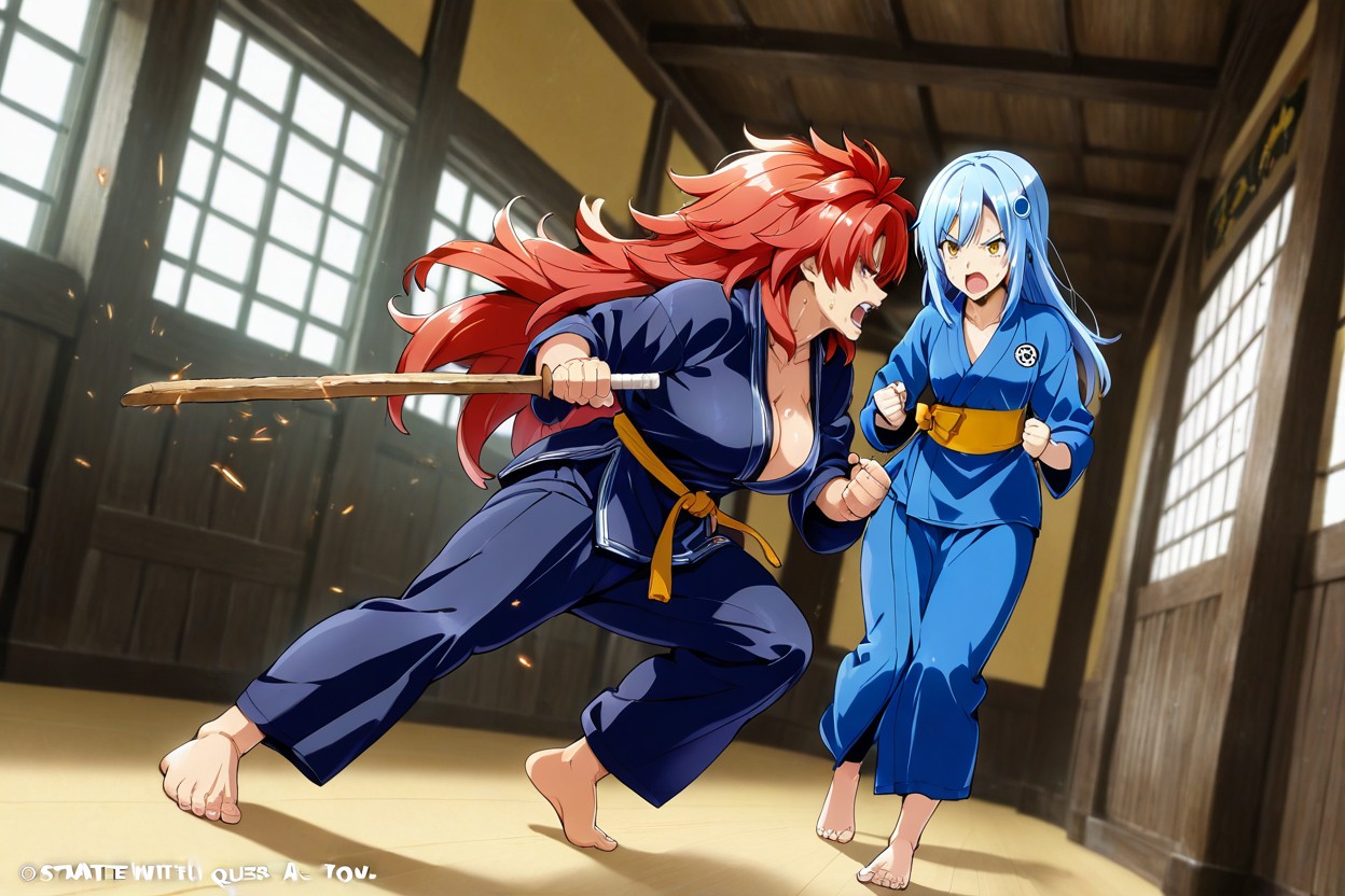Seitenansicht, Only Tow Character, 25+ Hentai KI Porno