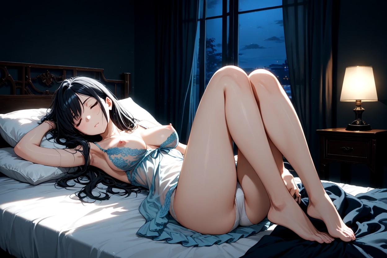 Medium Breasts, Exoitic Chinese Beauty, Nightstand 헨타이 AI 포르노
