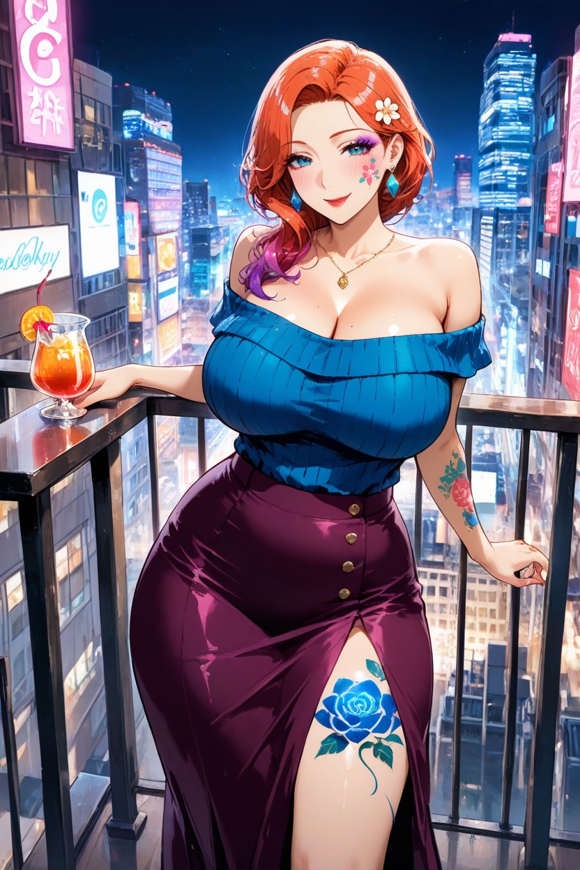 Neatly Styled Hair, Highly Detailed, Gentle Smile Porno IA Hentai