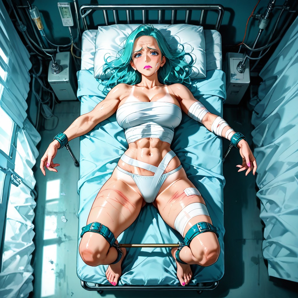Ojos Azules, Lots Of, Bondage Marks On Body Hentai IA