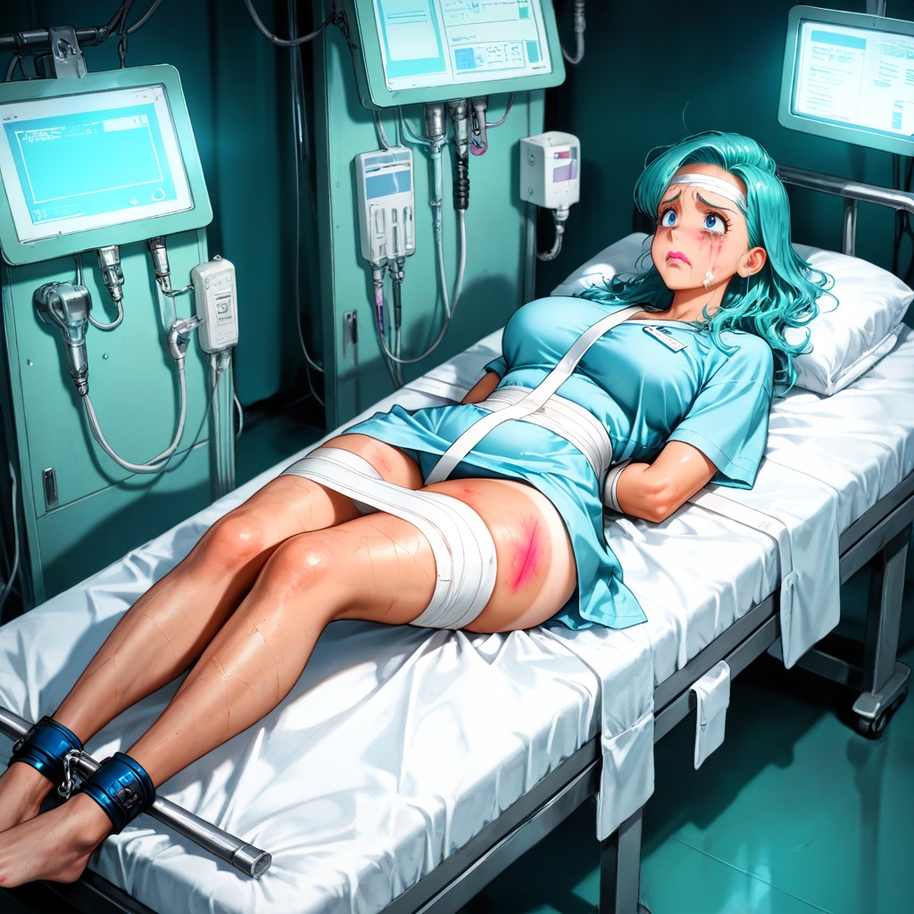 Face, Being Operated On By Doctors, Bulma Hentai AI Porn