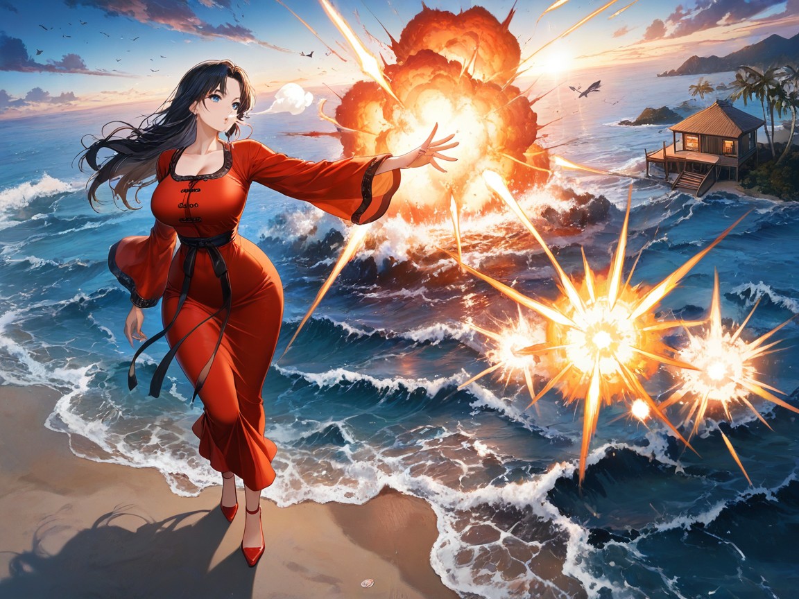 Birds, Pechos Grandes, Huge Explosion Hentai IA
