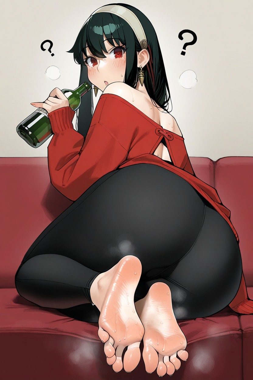 Foreshortening, Fully Open Toes, Ringed Eyes Hentai AI Porn