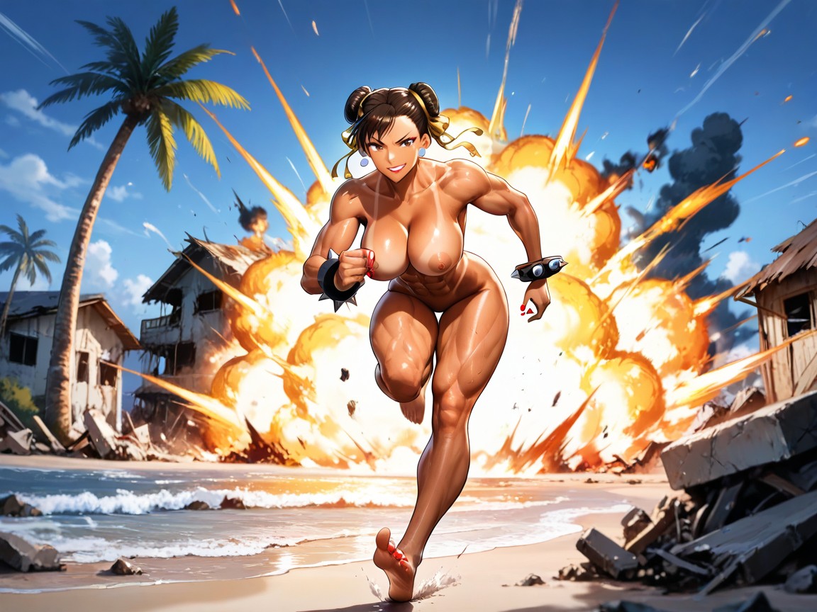 Ultra Detailed, 30+, Fit Hentai AI Porn