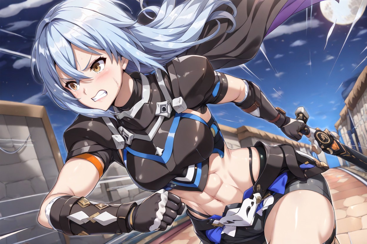 Full Plat Armor, Cul Moyen, Open Eyes Porno IA Hentai