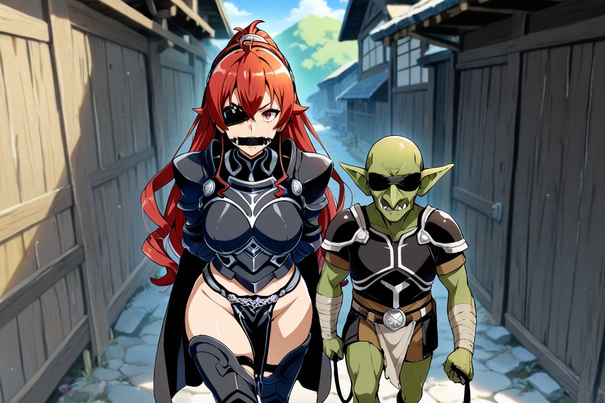 Goblin Hold Female, The Goblin Raises A Hand, Enojada Hentai IA