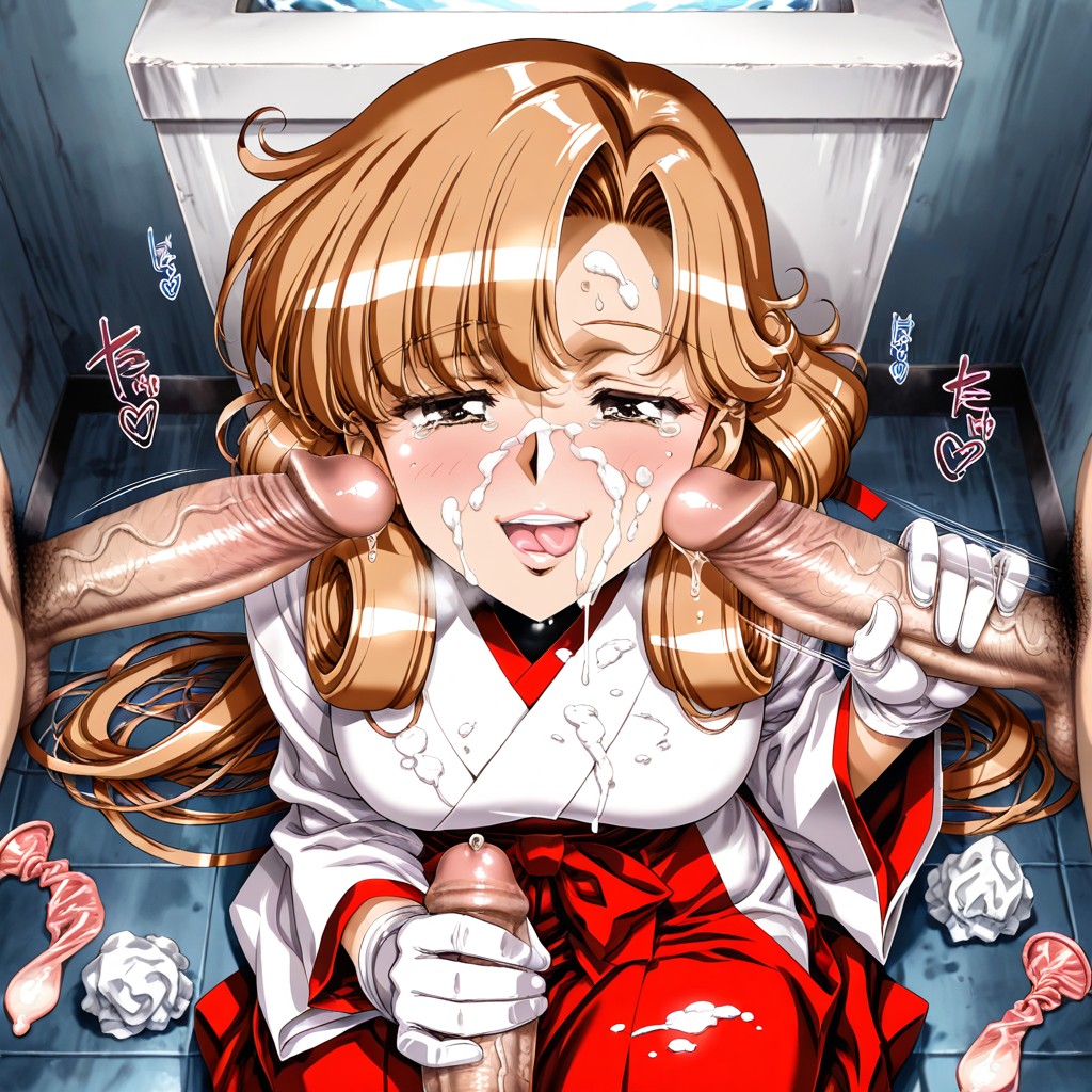 High Resolution, Miko Outfit, Blush Hentai AI Porn
