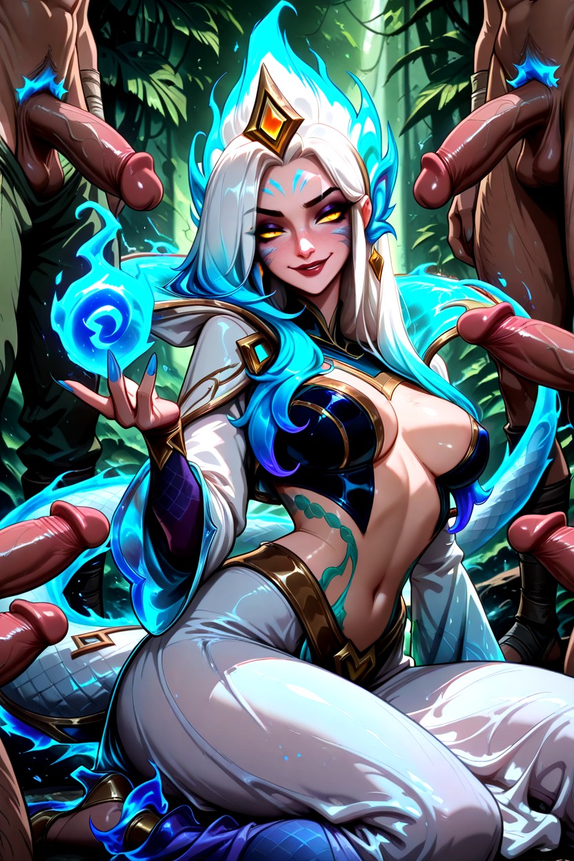 Jungle, Half-human Half-, Gang Bang Hentai AI Porn