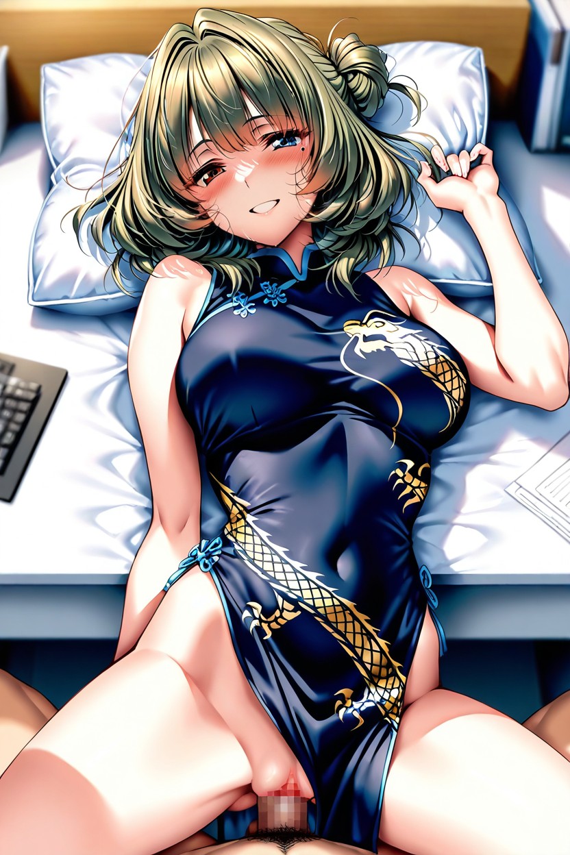 Cowboy Shot, Long Hair, Pelvic Curtain Hentai AI Porn