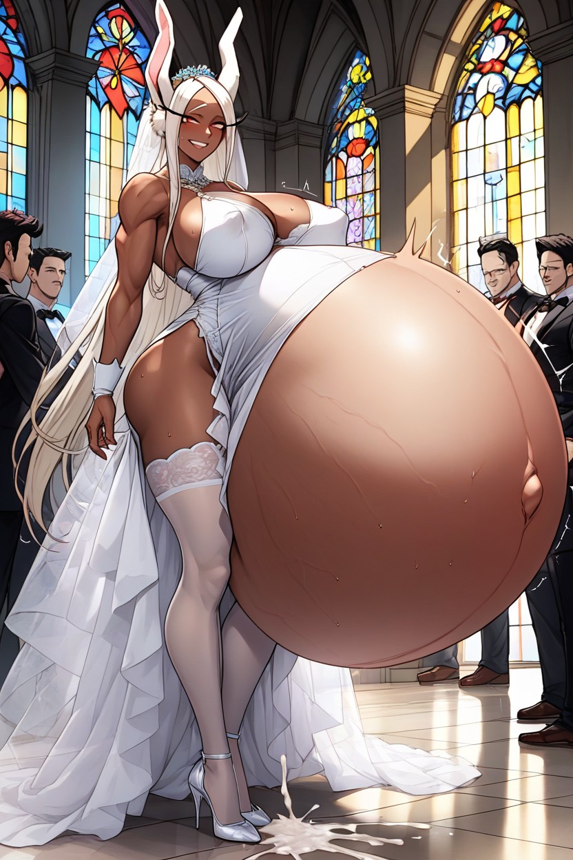 Cleavage, Gang Bang, Big Breasts Hentai AI Porn