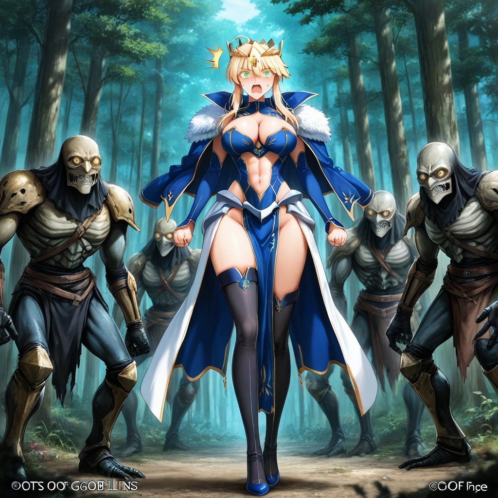 Skinny, Open Legs, Forest Hentai AI Porn