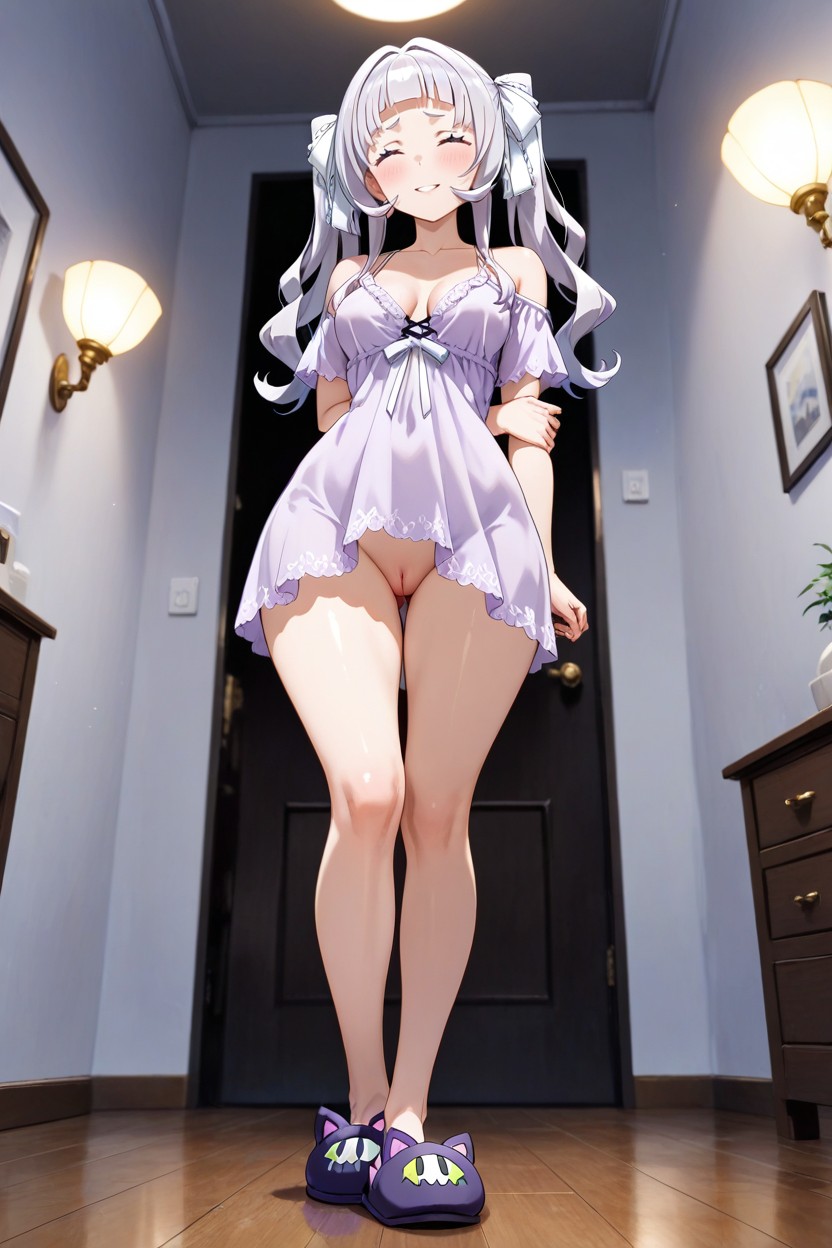 Standing, Medium Breast, Uncensored Hentai AI Porn