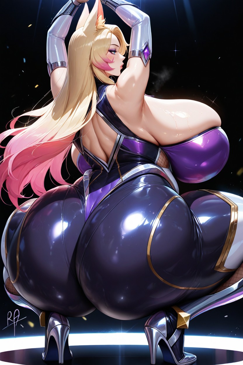 Biggest Ass In The World, Fat Ass, Squatting Hentai AI Porn