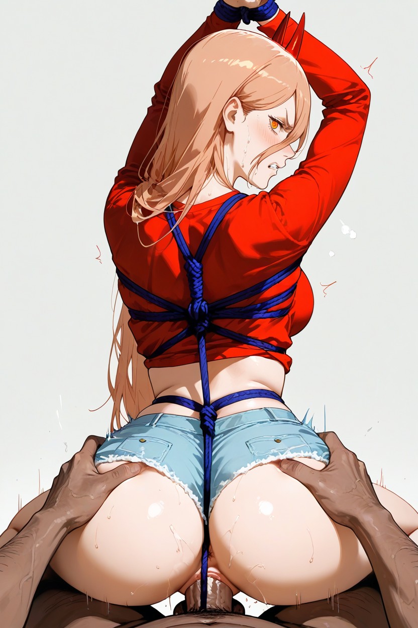 Medium Breasts, Very Long Hair, Skinny Hentai AI Porn