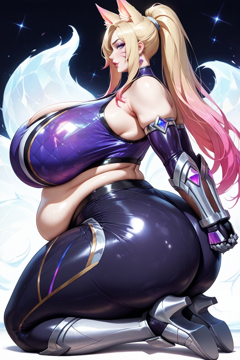 Ass Bigger Than Body, Bbw, Excessive Hyper Fat Thighs Hentai AI Porn