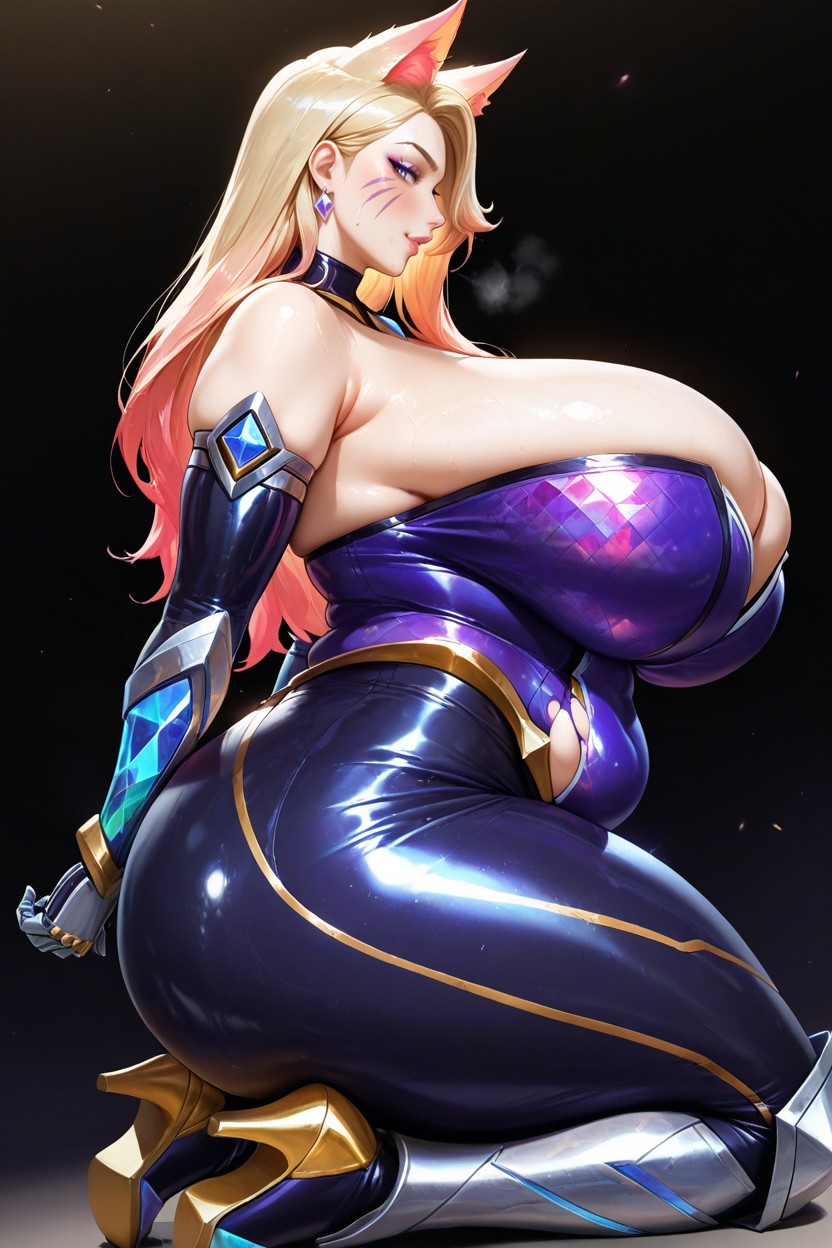 Ass Bigger Than Body, Ripped Clothes , Hyper Fat Giant Ass Hentai AI Porn