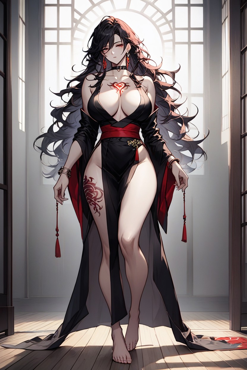 Japanese, Dark Brown Irises, Soft Shadows **negative Prompt** Ugly Hentai AI Porn