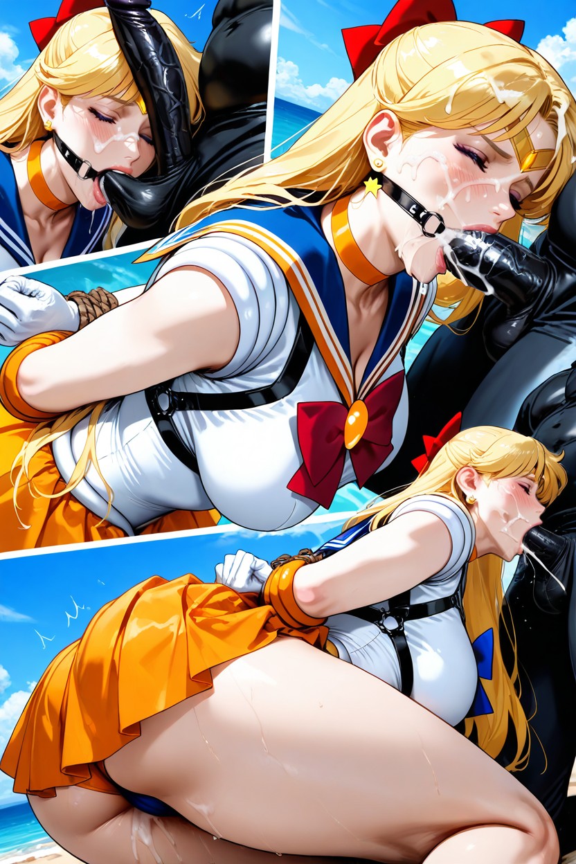 Focus On Woman, Gigantic, Rounded Breast Hentai AI Porn