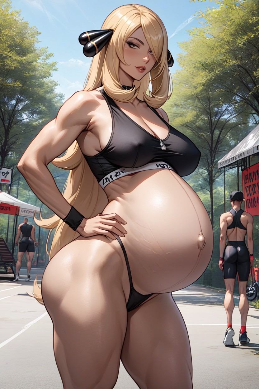 Thick Hips, Interlock Arms, 1 Person Hentai AI Porn