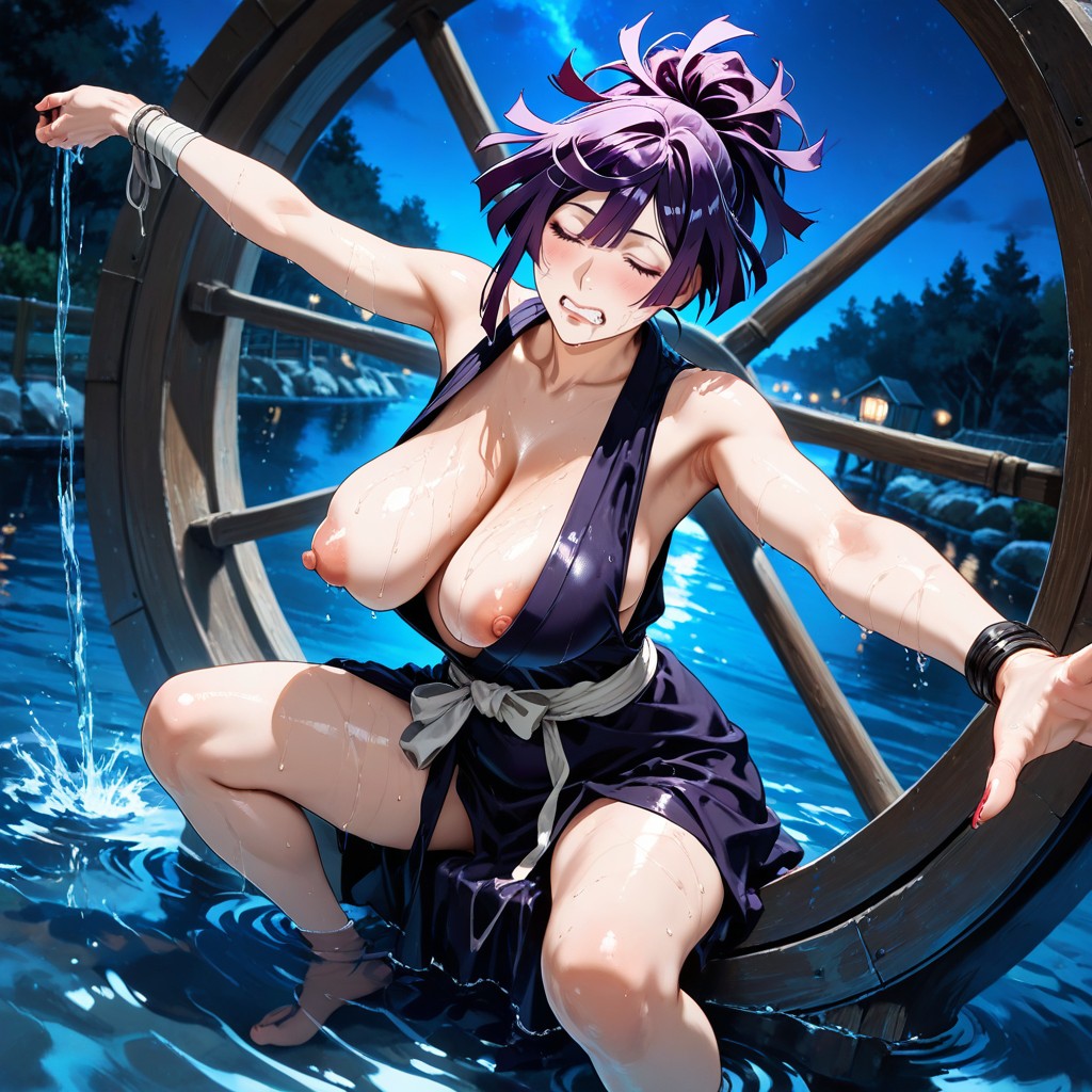 Voluptuous, Yuzuriha From Jigokuraku, High Def Hentai AI Porn