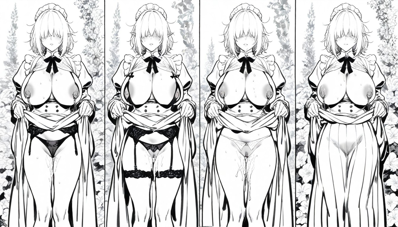 Medieval, Lifting Skirt, Breast Curtain Hentai AI Porn