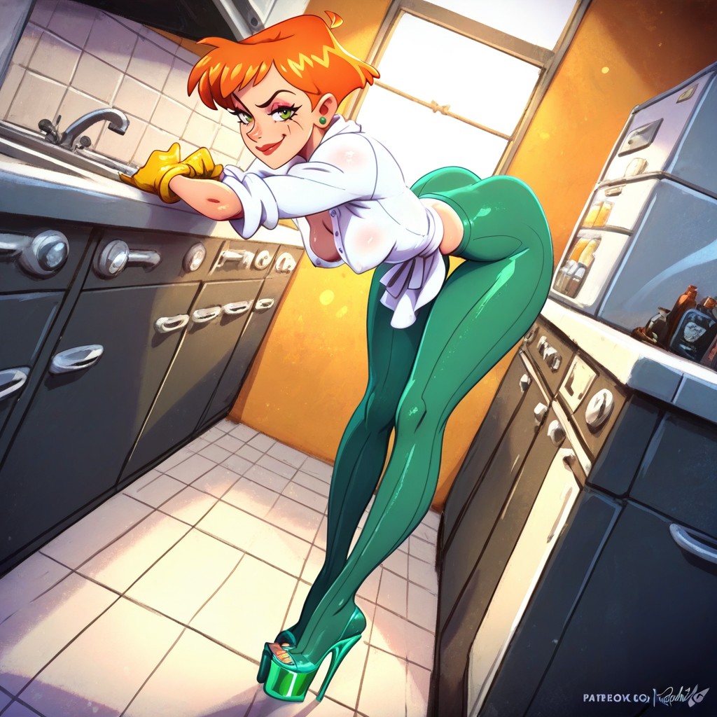 Slimthighs, 30+, Skin Texture Details Hentai AI Porn