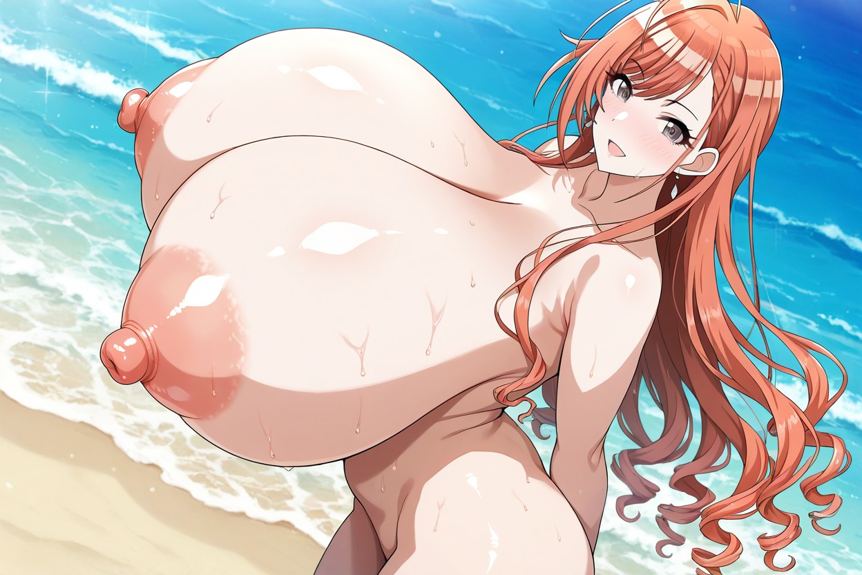 Long Hair, Looking Viewer, Huge Areola Hentai AI Porn