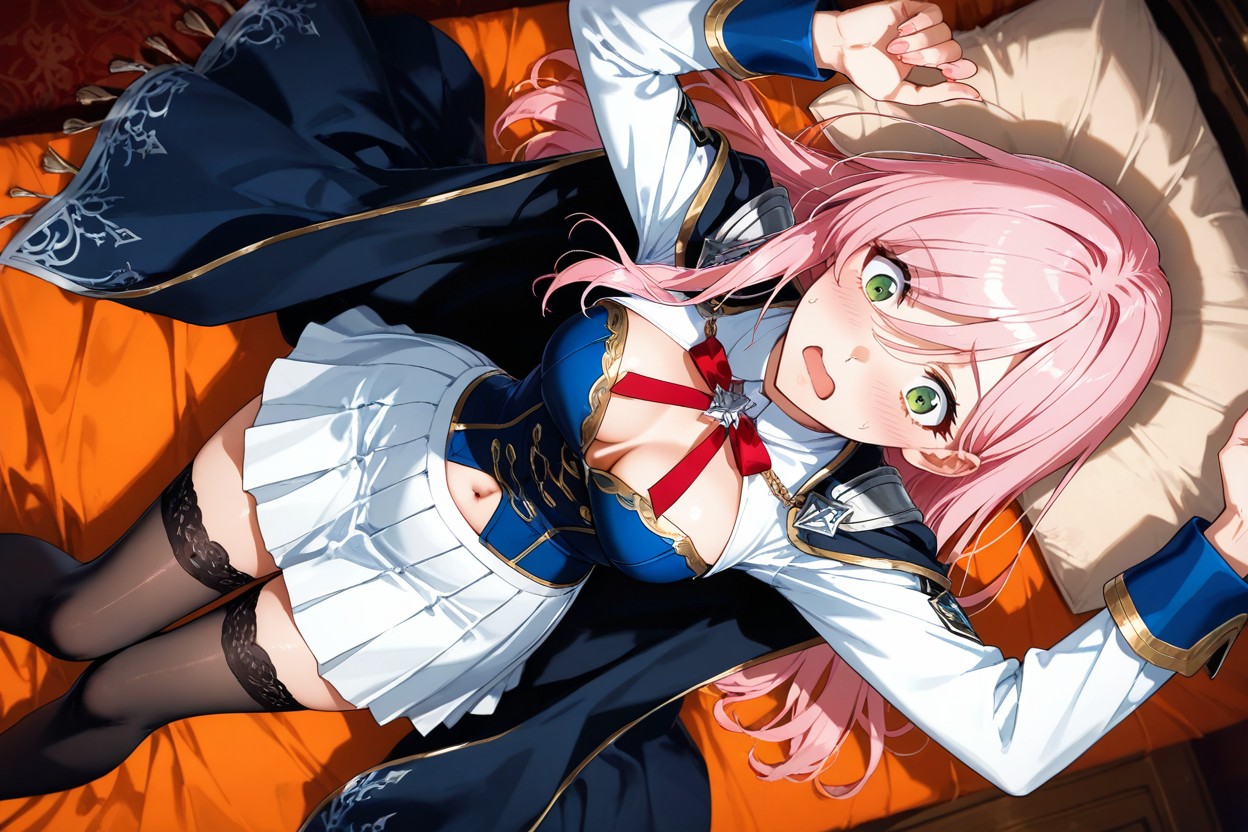 High Details, Bustline, Mouth Open Hentai IA