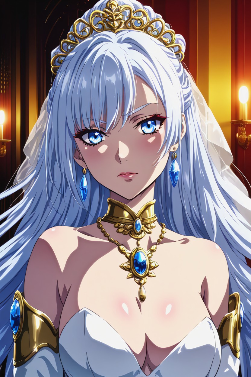 Slightly Bored Expression, Feminine, Confident Hentai AI Porn