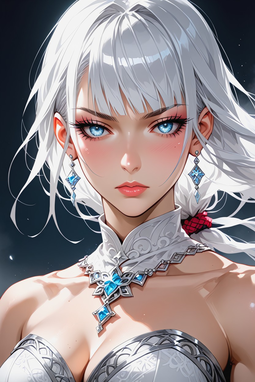 As If Nothing Around Her Could Possibly Her, Emotionally Restrained, Her Expression Is Calm Hentai AI Porn