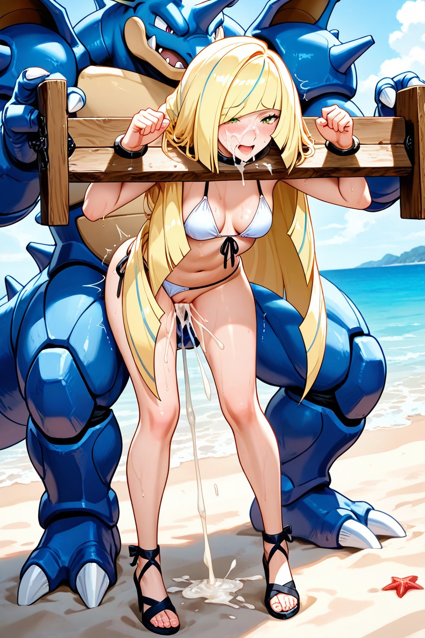 Sunny Beach, Hardcore Sex, Visible Ninbbles Hentai IA