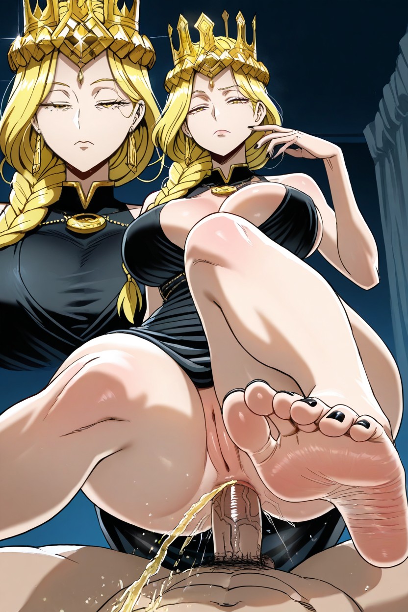 25+, Excessive Peeing, Tressé Porno IA Hentai