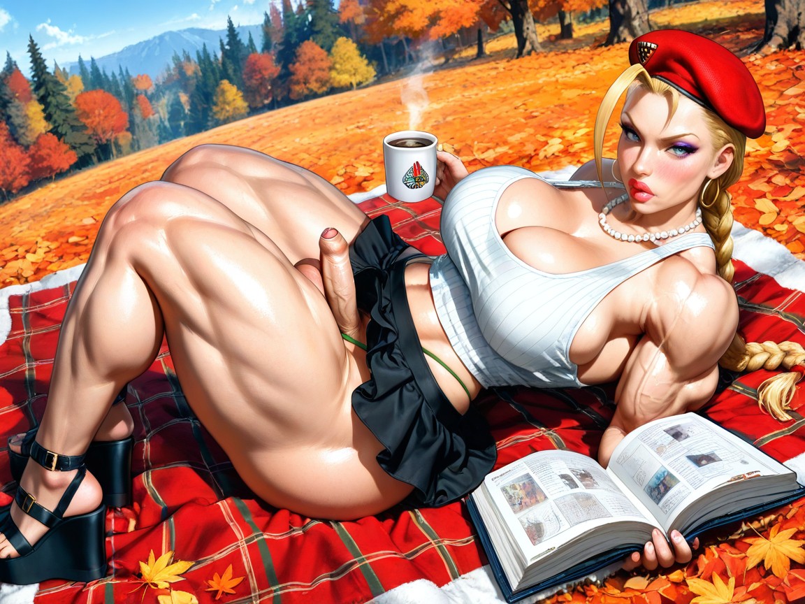Very Sexy, Muscular, Red Beret Hentai AI Porn