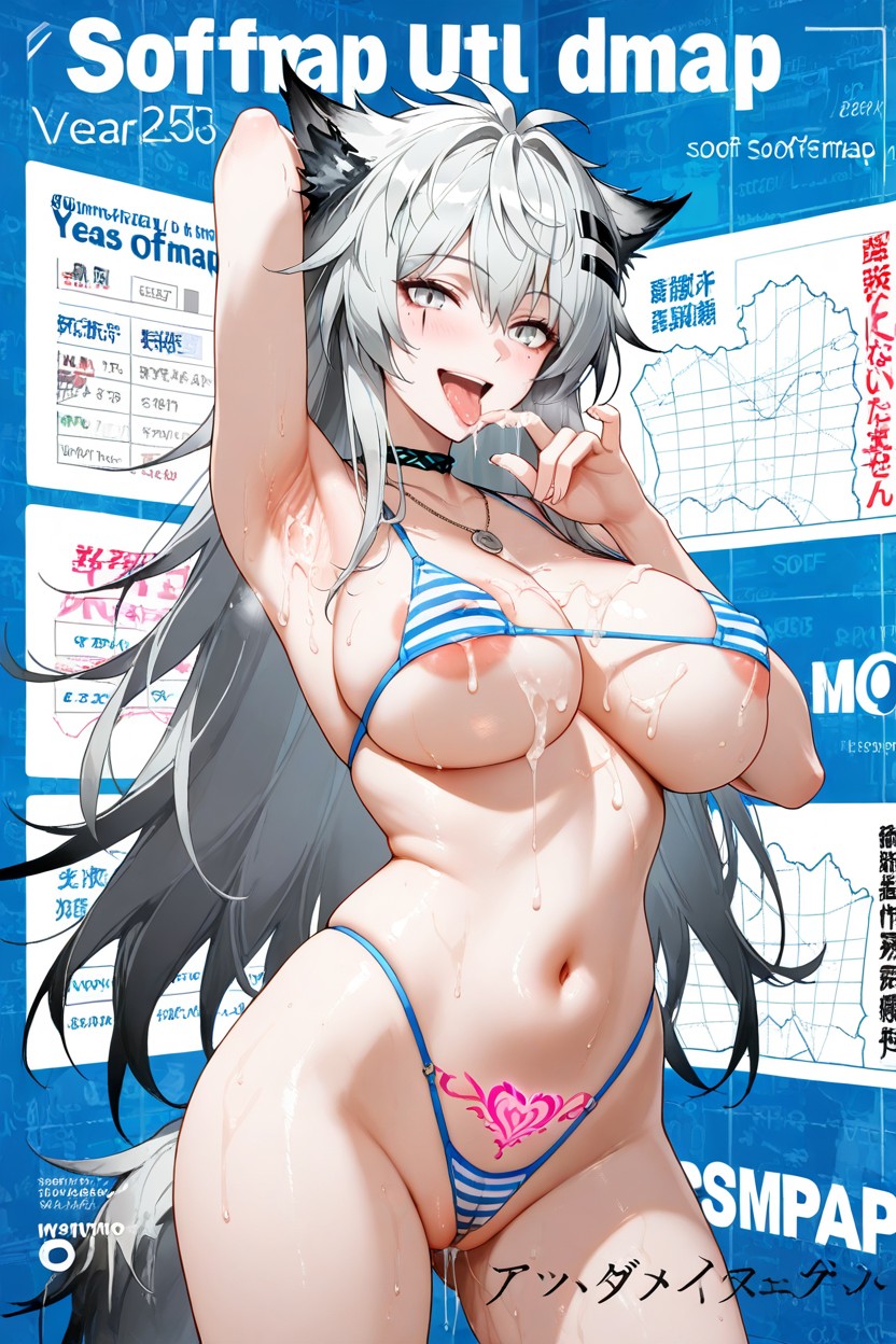 Tight Fit, Cum On Armpit, Sweaty On Whole Body Hentai AI Porn