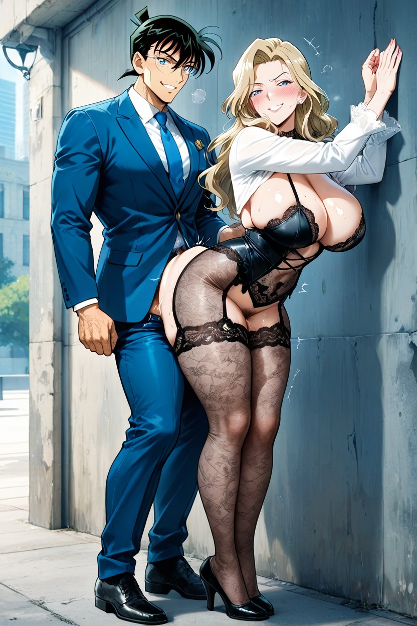 Body, Beautiful Flushed Face, Duo Hentai IA