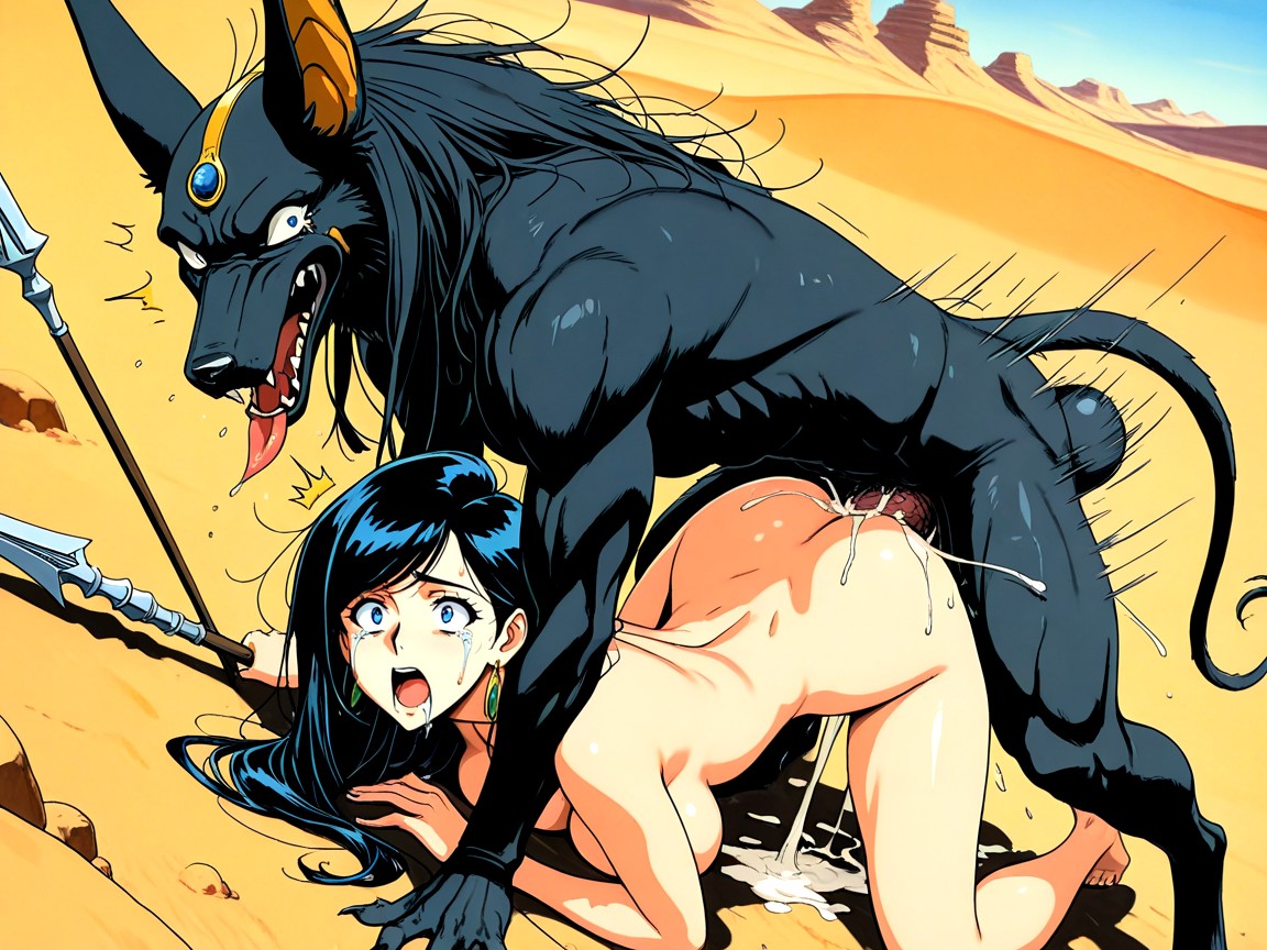 Bottomless, Body Covered In Lots Of Cum, On Floor Hentai AI Porn